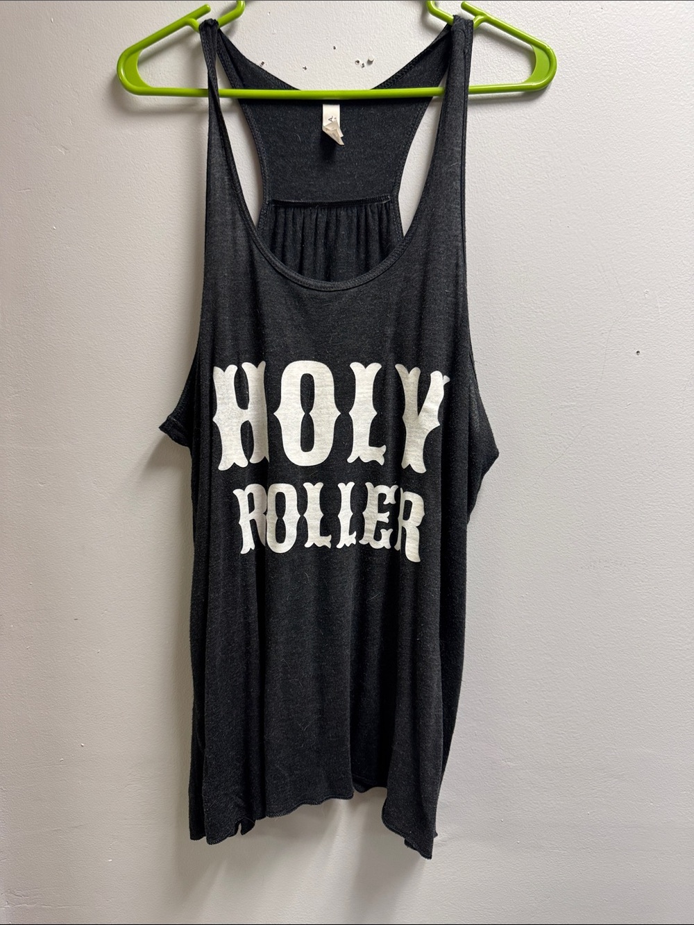 Bella Canvas Charcoal Gray Tee with White Tag